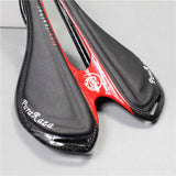 100% Full Carbon Fiber + Leather Bicycle Saddle Road Mountain Bike MTB Saddle Seat Bike Parts