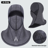 Winter Warm Cycling Skiing Cap Mask Fleece Thermal Outdoor Sports Skating Hat Headwear Face Covering