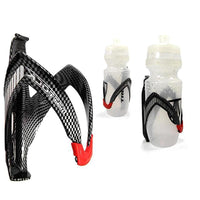 Carbon Fiber Cycling Bike Water Bottle Cage MTB Bicycle Bottle Holder Mountain Bike Road Bike Water Bottle Holder Cage Bottle Rack