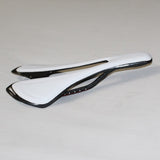 Ergonomics Leather + Carbon Fiber Bicycle Saddle Mountain Road Bike Saddle Seat Cushion Ultralight Comfortable