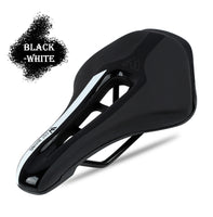 Comfortable Bicycle Saddle Mountaibn Road Bike Seat Cushion Pad Wear-resistant PU Leather Hollow