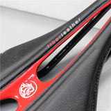 100% Full Carbon Fiber + Leather Bicycle Saddle Road Mountain Bike MTB Saddle Seat Bike Parts