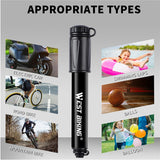 Bicycle Pump Mini Portable MTB Road Bike Pump Cycling Inflator Presta Schrader Valve Hose Pumps Bicycle Accessories