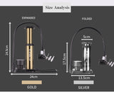 Portable Bike Air Pump Bicycle Inflator Foot Pump With Pressure Gauge 120 PSI Presita & Schracder Value
