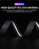 WEST BIKING Soft Bicycle Handlebar Tape EVA PU Bike Bar Tape Professional Cycling Damping Anti-Vibration Wrap With 2 Bar Plugs