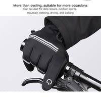 Winter Cycling Gloves Outdoor Sports Bicycle Glove Touch Screen  MTB Road Bikes Skiing Glove Full Finger