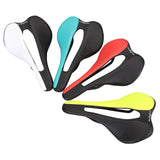 Cycling Bicycle Saddle Comfortable MTB Road Mountain Bike Seat Cushion Leather Saddle Pad