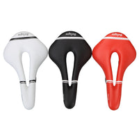 Bicycle Saddle Seat MTB Road Bike Saddles Mountain Bike Saddle PU Leather Breathable Soft Cushion