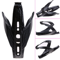 Carbon Fiber Cycling Bike Water Bottle Cage MTB Bicycle Bottle Holder Mountain Bike Road Bike Water Bottle Holder Cage Bottle Rack