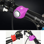 Bike Bell 120db Electronic Bicycle Horn Bell MTB Waterproof Portable Silicone Bells Mountain Bike Equipment Bike Accessories