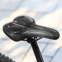 Silica GEL Bicycle Saddle MTB Mountain Road Bike Cushion Seat Saddle Breathable Hollow Soft Shock Absorbing