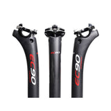 Full Carbon Fiber Bicycle Seatpost MTB Road Mountain Bike Seat Post Seat Tube 25.4/27.2/30.8/31.6*350/400mm