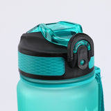 1L Portable Sports Water Bottle with Straw Fitness Cycling Bike Gym Travel Drinking Water Bottle Cup Jug with Time Marker