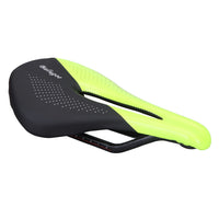 Carbon+Leather Bicycle Saddle MTB Road Bike Saddles Seat Mountain Bike Saddle Breathable Soft Seat Cushion