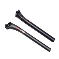 Full Carbon Fiber Bicycle Seatpost MTB Road Mountain Bike Seat Post Seat Tube 25.4/27.2/30.8/31.6*350/400mm