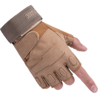 Army Military Fingerless Tactical Gloves Fitness Gym Men Women Antiskid Anti-Slip Cycling Half Finger Gloves