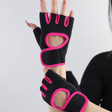 Half Finger Cycling Gloves Outdoor Sports Gloves Bike Bicycle Glove Men Women Gloves Breathable Anti-shock Anti-slip Anti-sweat