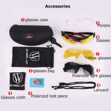 Photochromic Cycling Glasses Bike Bicycle Glasses MTB Sports Men's Sunglasses Cycling Eyewear Protection Goggles Outdoor Sports