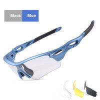 Photochromic Cycling Glasses Bike Bicycle Glasses MTB Sports Men's Sunglasses Cycling Eyewear Protection Goggles Outdoor Sports