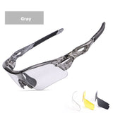 Photochromic Cycling Glasses Bike Bicycle Glasses MTB Sports Men's Sunglasses Cycling Eyewear Protection Goggles Outdoor Sports