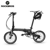 ROCKBROS Cycling Bicycle Bag MTB Road Bike Saddle Bag Rear Tail Bag Water Bottle Cage Holder Pocket 1.5L