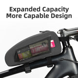 ROCKBROS Bicycle Frame Bag Waterproof Cycling MTB Road Bike Front Top Tube Bag Large Capacity Pannier Bike Accessories