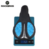 ROCKBROS Gel Bicycle Saddle Cover MTB Mountain Road Bike Seat Cover Cushion Liquid Silicone Soft Sponge Breathable