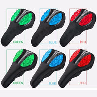 ROCKBROS Gel Bicycle Saddle Cover MTB Mountain Road Bike Seat Cover Cushion Liquid Silicone Soft Sponge Breathable