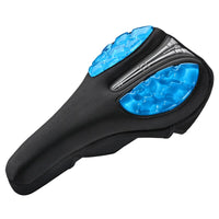 ROCKBROS Gel Bicycle Saddle Cover MTB Mountain Road Bike Seat Cover Cushion Liquid Silicone Soft Sponge Breathable