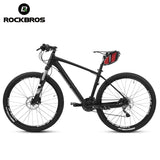 ROCKBROS Cycling Bicycle Seatpost Bag MTB Road Bike Rear Tail Bag Saddle Bag 3D Shell Rainproof Reflective Shockproof Bike Accessories