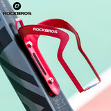 ROCKBROS Aluminum Alloy Bicycle Water Bottle Cage MTB Road Bike Drinking Bottle Cup Holder Bracket Mount Rack One Piece Ultralight