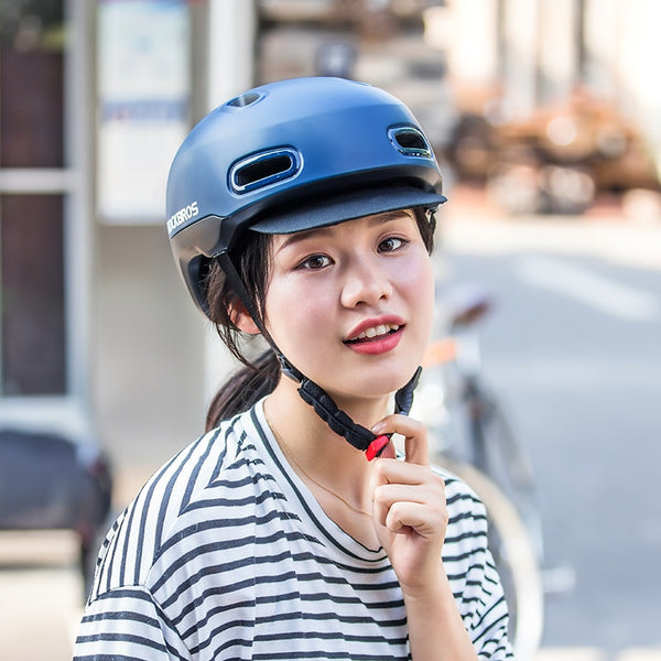 ROCKBROS Cycling Helmet Bicycle City Bike E-Bike Motorcycle Helmet Sport Skating Helmet Integrally-molded