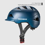 ROCKBROS Cycling Helmet Electric Bicycle Motocycle MTB Road Bike City E-Bike Sport Helmet Men Women Ultralight Integrally-molded