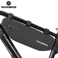 ROCKBROS Cycling Bicycle Front Frame Bags MTB Road Top Tube Triangle Bag Pannier Waterproof Bike Accessories