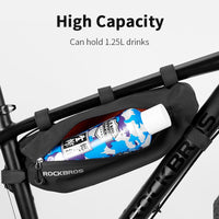 ROCKBROS Cycling Bicycle Front Frame Bags MTB Road Top Tube Triangle Bag Pannier Waterproof Bike Accessories