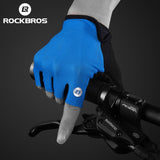 ROCKBROS Cycling Gloves Half Finger Bicycle Gloves Shockproof Breathable MTB Mountain Road Bike Gloves Men Sports Clothings