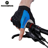 ROCKBROS Half Finger Cycling Gloves MTB Road Bike Bicycle Sports Gloves Shockproof Wear Resistant Breathable  Men Women