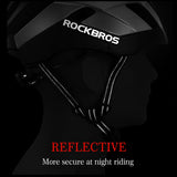 ROCKBROS Cycling Helmet Bicycle MTB Road Bike Helmet Outdoor Sport Helmet Reflective Integrally-Molded Men Women