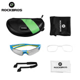 ROCKBROS Photochromic Cycling Glasses UV400 Outdoors Sports Sunglasses Bicycle Frameless Glasses Goggles Eyewear