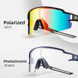 Cycling Polarized Photochromic UV400 Glasses Outdoor Sports Sunglasses Bicycle Goggles for Men Women Running Fishing Lightweight