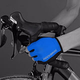 ROCKBROS Half Finger Cycling Glove Outdoor Sports Bicycle Bike Gloves Breathable Sponge Pad