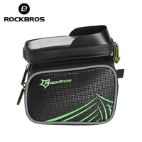 Cycling Bicycle Frame Bag MTB Road Bike Front Top Tube Bag Double Pouch Smartphone Touch Screen Pannier