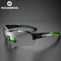 ROCKBROS Photochromic UV400 Cycling Glasses Outdoor Sports Sunglasses Men Women MTB Bicycle Bike Eyewear