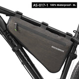 ROCKBROS Bicycle Frame Bag MTB Road Bike Triangle Bag Pouch Pannier Large Capacity Waterproof Bike Accessories