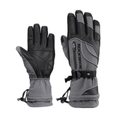 ROCKBROS Winter Cycling Gloves Skiing Snowboard Outdoor Sports Gloves Warm Thermal Waterproof Windproof