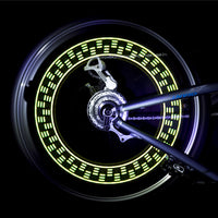 30 Lighting Model Bike Wheel Spokes Light Bicycle Motorcycle Bike Tyre Tire Wheel LED Light Safety Warning Flash Lamp