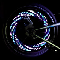 30 Lighting Model Bike Wheel Spokes Light Bicycle Motorcycle Bike Tyre Tire Wheel LED Light Safety Warning Flash Lamp