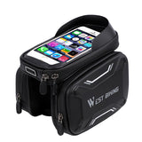 Bicycle Bags Front Frame Bags MTB Road Bike Bag Cycling Accessories Waterproof Screen Touch Top Tube Phone Bag