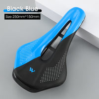 Comfortable Bicycle Saddle Mountaibn Road Bike Seat Cushion Pad Wear-resistant PU Leather Hollow