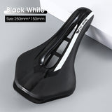 Comfortable Bicycle Saddle Mountaibn Road Bike Seat Cushion Pad Wear-resistant PU Leather Hollow